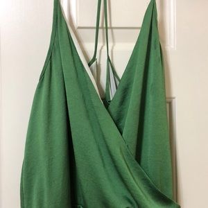 Zara jumpsuit- Emerald